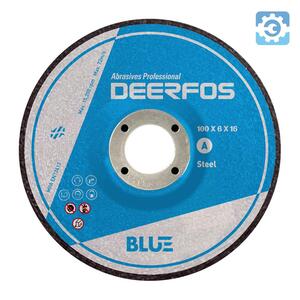 디어포스 블루 연마석 4인치 6T 스틸용(A)